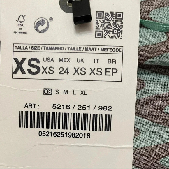 Zara‎ The Lissie Shirt NWT XS - Picture 9 of 13